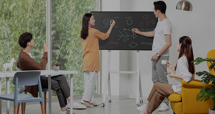 MAXHUB V5 旋转会议平板