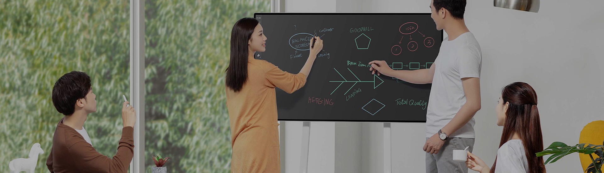 MAXHUB V5 旋转会议平板