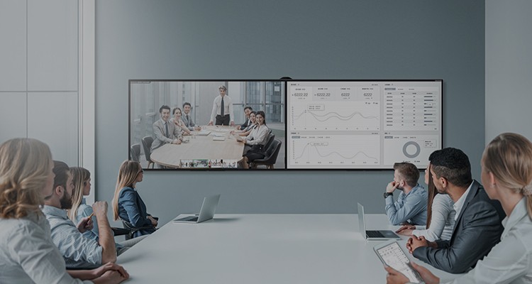 MAXHUB V5 双屏会议平板