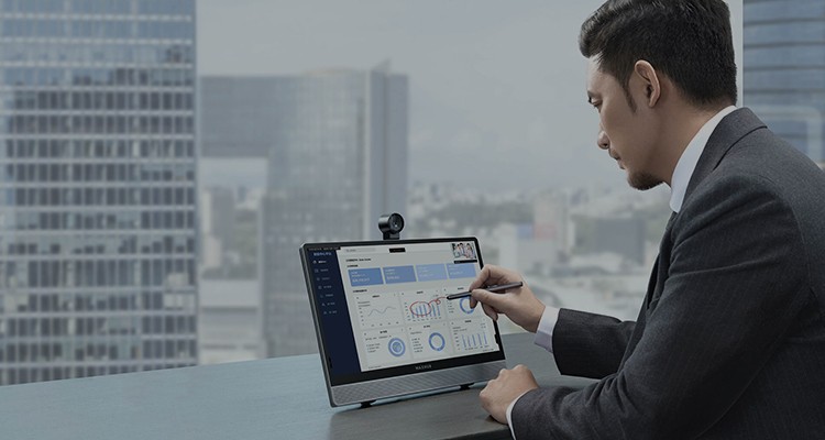 MAXHUB 桌面视频会议屏