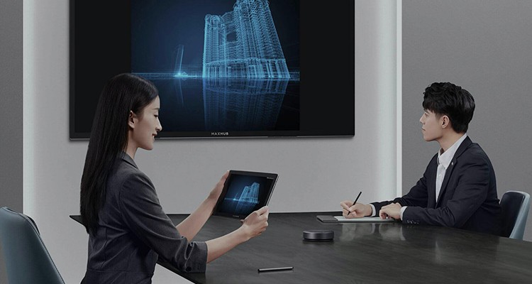 MAXHUB 桌面会控屏